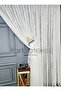 Tree Bark New Design Lying Double-Breasted Tulle Curtain - 2