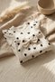 Baby Girl Heart Patterned Ruffle Cotton Camisole Set - Bodysuit and Bow Shorts Set 3-9 Months - 2