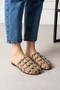 Livya Women's Slippers Pinched Mink Suede - 2