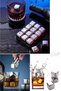 6 Pieces Whiskey Cooling Stone Metal Whiskey Stone Set Stainless Steel Metal Ice Cube Whiskey Ice Stone - 4