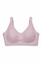 Laser Cut Seamless Adjustable Strap Wireless Women's Bra