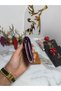 100% Genuine Crazy Leather Hand-Sewn Minimalist Wallet - Vintage with Snap Fasteners Textured Quality Men's Wallet - 6