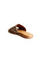 Eliza Leopard Genuine Leather Women's Slippers - 4