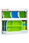 Splash Toddler 9 Piece Dining Set Kids Divider Plates | Cups| Bowls - 8