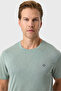 Regular Fit Adaçayı Basic Tişört