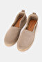 Women's Mink Suede Genuine Leather 36-41 Size Flat Sole Daily Espadrilles - 2