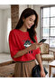 Unisex Mood Printed Oversize T-shirt - 3