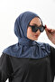 Women's Snap-On Practical Shawl Daily and Sea Pool Swimsuit Cap - 5