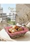 Wicker Bread Basket - Red Checkered Fabric Detailed - Decorative Presentation Basket - 3