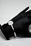 Silver Steel Women's Handcuff Bracelet with Moon and Star Detail