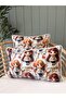 Digital Printing Baby Pattern Piping Detailed Throw Pillow Cover 1 Piece - 4