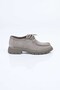 Lace-Up Thermo Sole Genuine Leather Loafer 345-4247 Women's Shoes - 5