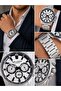 Steel Cord Dial Features Active 50 Mt Water Resistant Men's Wristwatch Lc.K01.M3 - 3