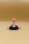 Keychain with Movable Ostrich Figure - Movable Keychain Bag Ornament Charm