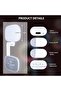 M-27 Compact Magnetic Mirror with Bright Fill Light – Ideal for Beauty & Grooming - 3