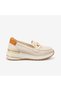 Women's Eva Sole Cream Slip-On Comfort Casual Shoes 3240