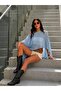 Women's Summer Oversize Asymmetric Loose Light Transparent Knitted Cape Poncho - 4