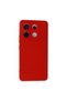 Xiaomi Redmi Note 13 Pro 5G Compatible Case Nano Velvet Silicone - Red - 4