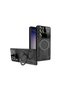 Samsung Galaxy S25 Ultra Compatible Case with Joy Lens Stand - Black