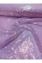 Sequin Fabric 3 mm for Clothing, Shalwar, Tablecloth, Cushion, Etc. Suitable for Operations (Lila Hologram 200 X 140) - 3