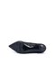 Stone and Mesh Detailed 6 cm Goblet Heel Women's Stylish Stiletto Shoes with Stones - 7