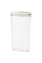 365+ Dry food jar with lid, transparent/white, 2.3 l