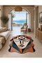 Sdt Shape Theme Patterned Modern Woven Base Decorative Carpet Sdt1658 - 2