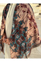 وشاح كتف مربع من زير مقاس 140x140 سم - 4