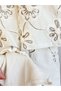 Premium Series - Embroidery Detailed Lined Vest and Pants Girls' Set - 8