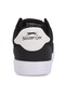Comfortable Lace-Up Casual Sports Shoes Black White Unisex Sneaker - 6