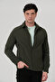 Men's Seasonal Jacket Snap-Closed Lycra Men's Overshirt Coat