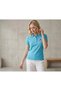 Polologin Butterfly Series - Printed Polo Collar T-Shirt (Turquoise) - 3