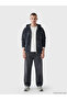 Vizyon New Season Oversize Hooded Men's Zippered Sweatshirt - 2