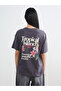 Original Printed Oversize 100% Cotton Women's T-Shirt - 4