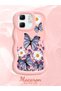 Infinix Hot 50I Compatible Case Camera Protector Pink Silicone Couple Phone Case Butterfly Pattern - 2