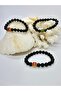 Jade Stone Natural Stone Abundance Blessing Charm Bracelet - 2