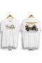 Goldwing 50Th Anniversary / 100% Cotton 24/1 Fabric Premium Black and White Tshirt