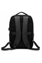 Waterproof Laptop Backpack with USB Charging Port 15.6 Inch Business Travel School Bag Dark Grey - 3