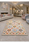 Sdt Peacock Theme Patterned Modern Woven Base Decorative Carpet Sdt1667 - 3