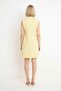 Women's Sleeveless High-Neck A-Line Mini Dress Button Detail Woven Fabric Relaxed Fit Casual Modern Stylish - 5