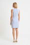 Women's Square Neck Sleeveless Buttoned A-Line Mini Woven Dress Elegant Casual Comfortable Modern Stylish Comfortable - 5