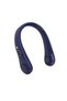 Vaneless hanging neck fan, wearable cooling fan with 360 ° air outlet, portable hanging neck fan, rechargeable personal cooling fan, suitable for five wind speeds of hot and humid weather- Blue