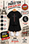 Paris Printed Chic Kids Premium Set – Paris-Inspired Style |   2-Piece T-Shirt & Shorts Set