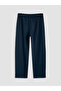 Navy Blue Relax Fit Men's Sweatpants - 3