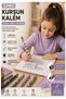 Jumbo Pencil 4 Pieces Silka 1523 Floral Jumbo Thick Pencil Hb Easy Grip Graded Pencil Lead - 3