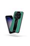 حافظة جلدية فاخرة متوافقة مع هاتف Xiaomi Redmi Note 15 Pro Plus 5G باللون الأخضر - 2