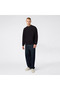 سويت شيرت أسود برقبة دائرية وقصة عادية للرجال - 2