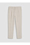 Beige Regular Fit Men's Chino Pants - 3