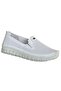 26Y Nbl13 Cream Women's Comfort Leather Shoes