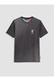 Nevavm Farkıyla Liverpool Printed Oval Collar Men's T-Shirt - 5